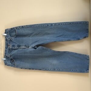 40x30 Wrangler Relaxed Fit Denim Blue Jeans Work Casual Quality 100% Cotton